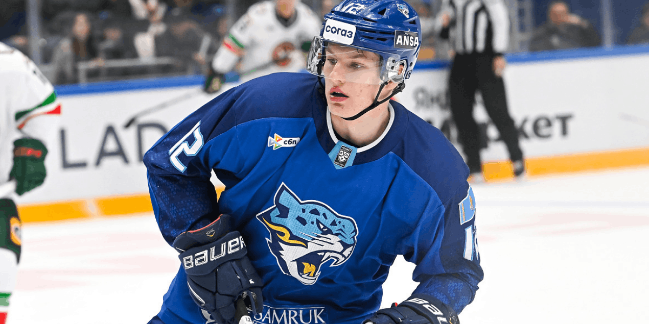 Форвард «Барыса» Всеволод Логвин провел 100-й матч в КХЛ