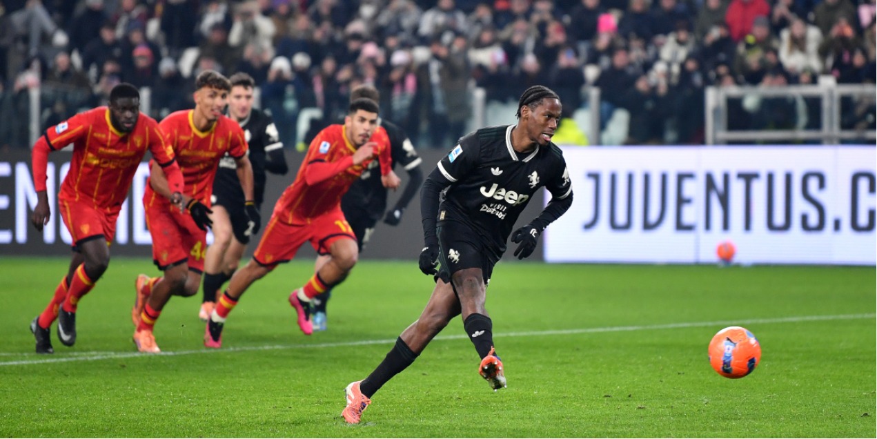 «Ювентус» оступился с «Лечче»: нелепый пенальти Джонатана Дэвида привел к упущенной победе