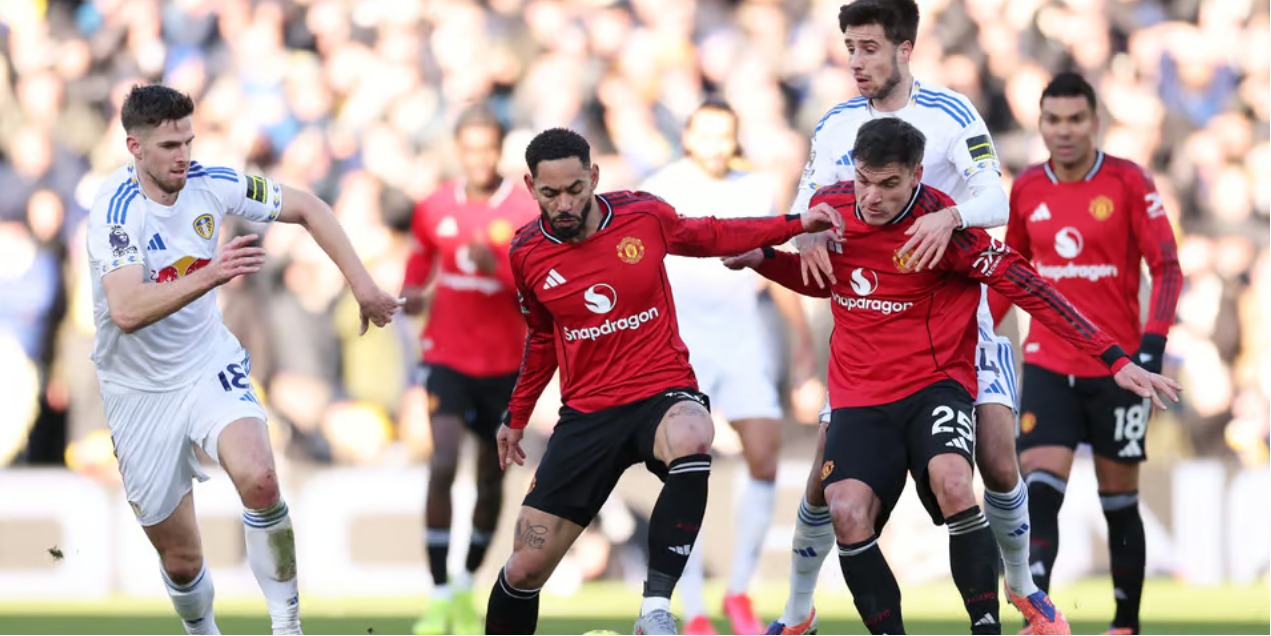 «Лидс» и «Манчестер Юнайтед» сыграли вничью