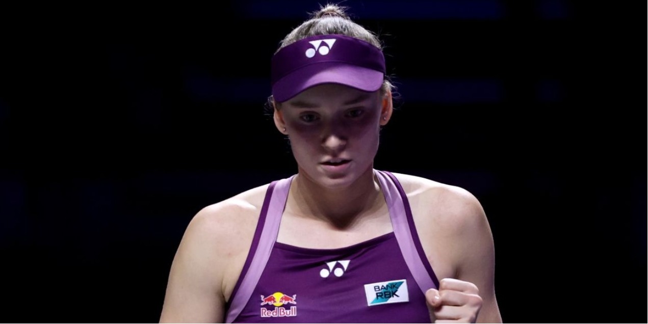 Елена Рыбакина сыграет с Чжан Шуай в первом матче в 2026 году