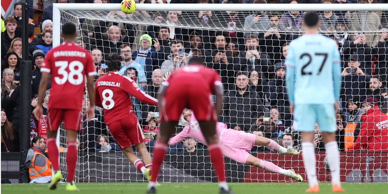 «Ливерпуль» снова потерял очки: «Бернли» вырвал ничью на «Энфилде»