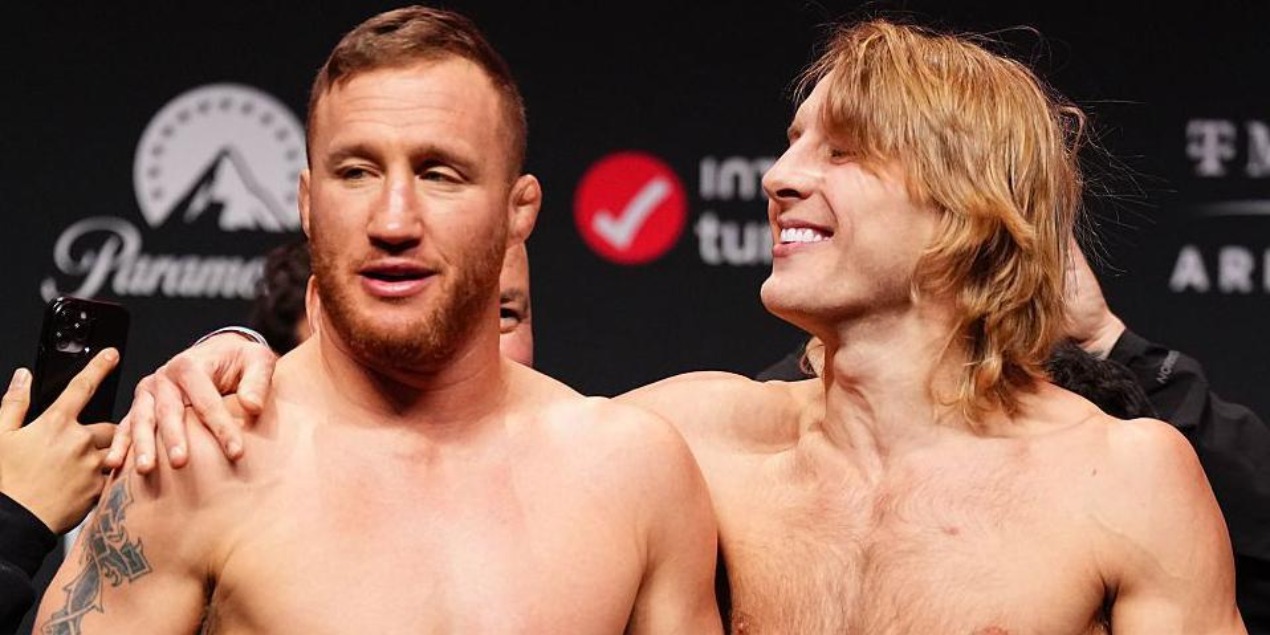 UFC 324: Пэдди Пимблетт попытался вывести Джастина Гейджи из равновесия во время дуэли взглядов