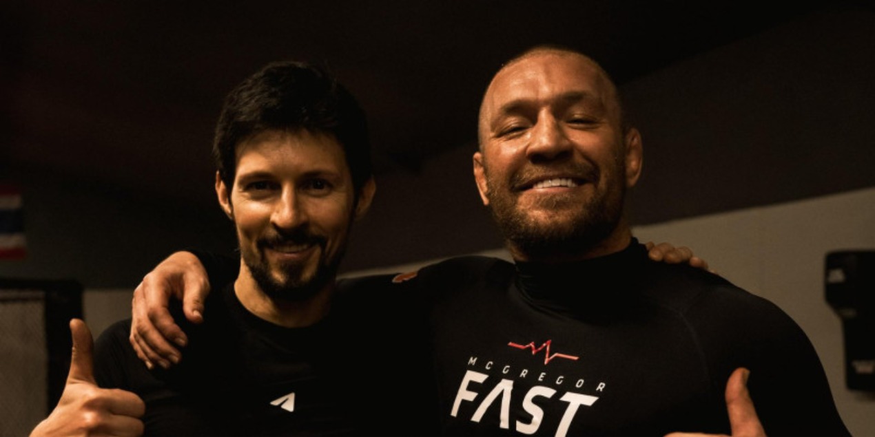 Конор Макгрегор назвал Павла Дурова «легендой» спустя недели после нападок на Хабиба