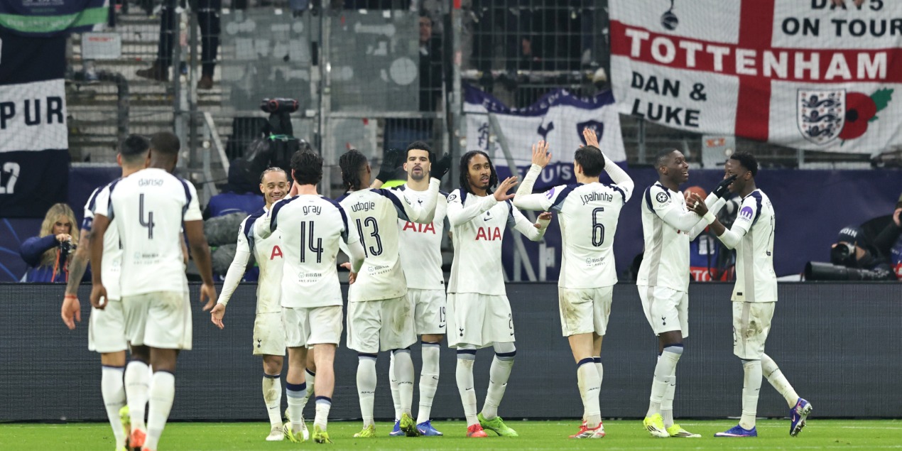 «Тоттенхэм» вышел в 1/8 финала Лиги чемпионов после победы во Франкфурте