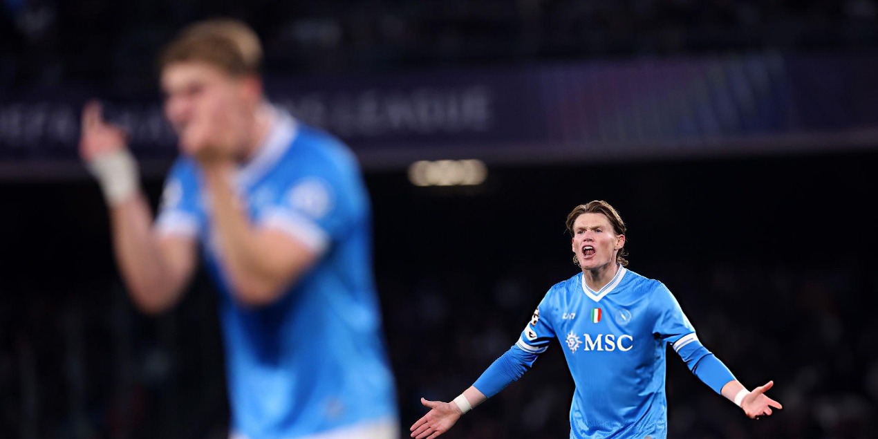 «Наполи» вылетел из Лиги чемпионов после домашнего поражения от «Челси»