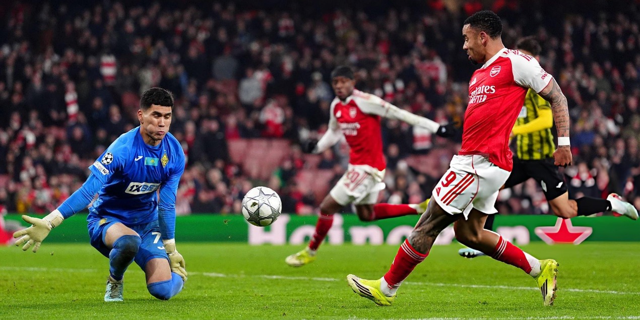 Темирлан Анарбеков вошел в топ-5 вратарей Лиги чемпионов по числу сейвов