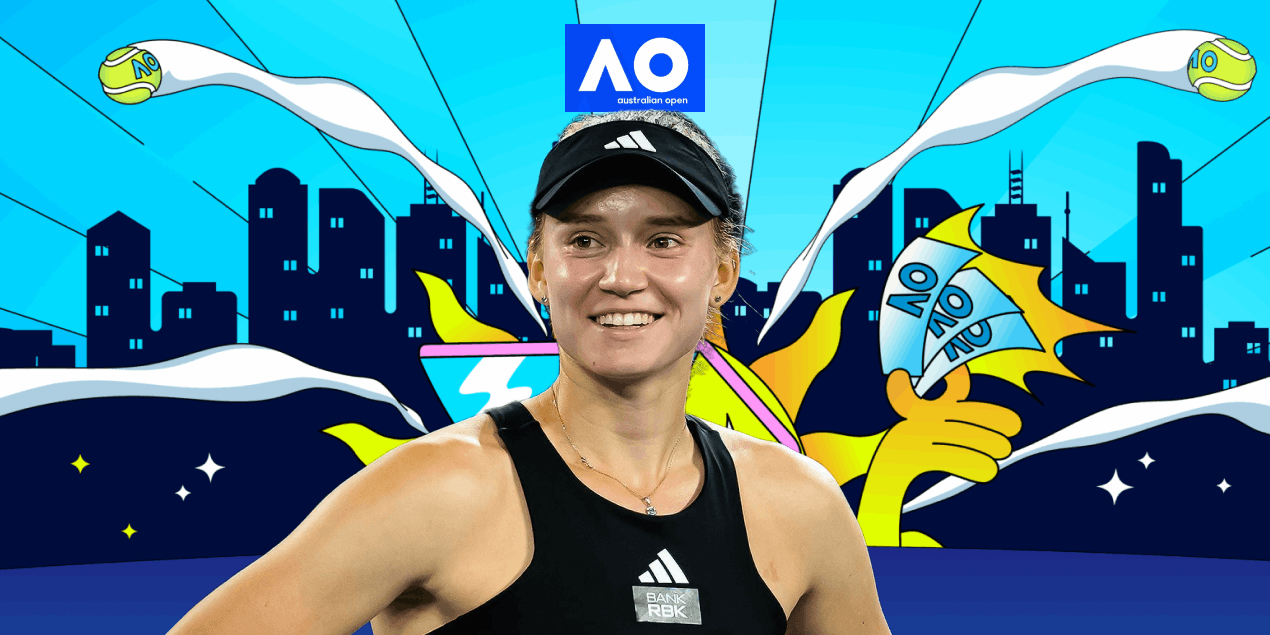 Елена Рыбакина уверенно вышла во второй круг Australian Open