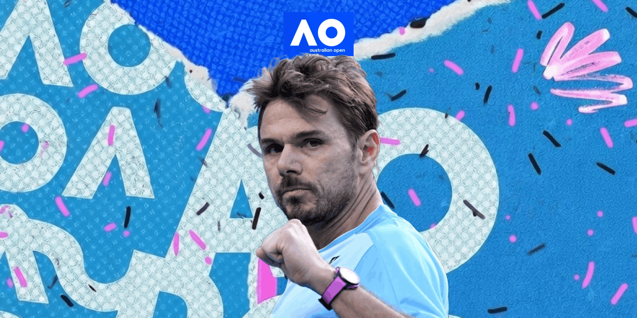 Вавринка в 40 лет вытащил пятисетовый триллер на Australian Open и установил рекорд Открытой эры