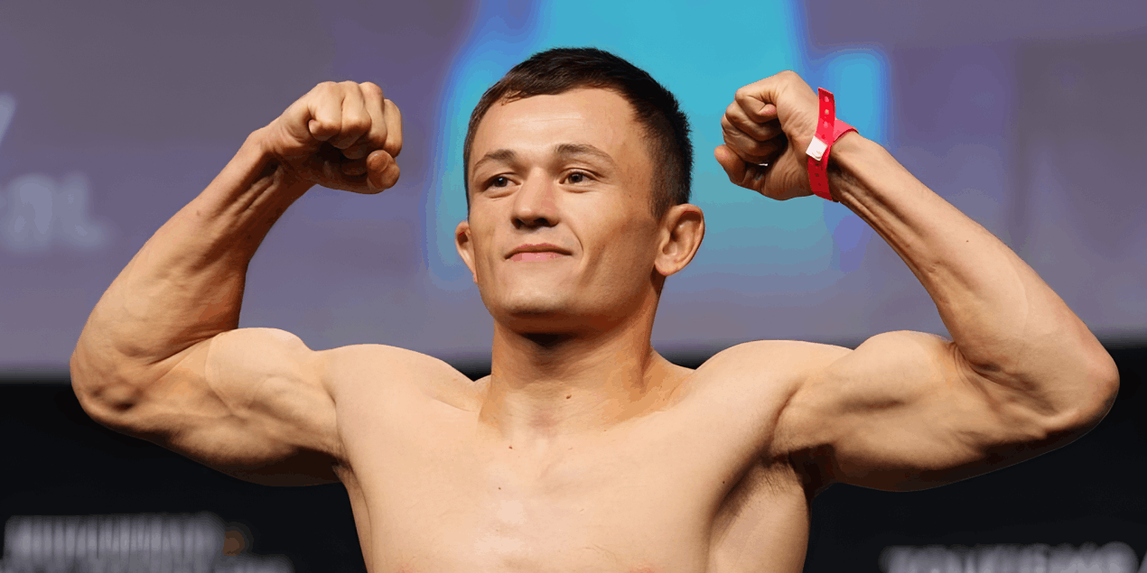 UFC официально добавил бой Бекзата Алмахана в кард турнира в Баку
