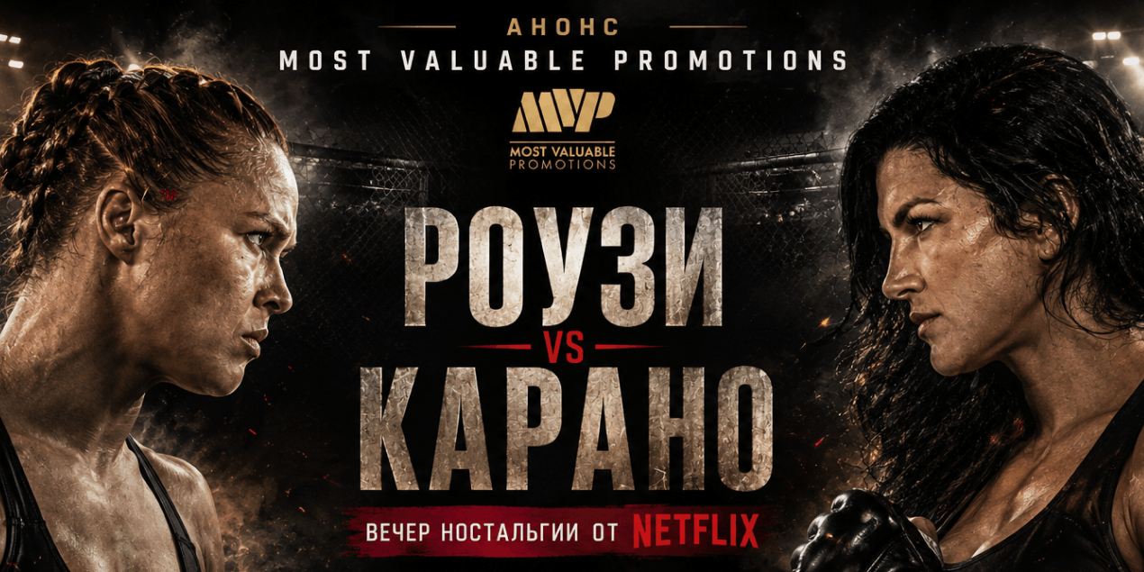Анонс Most Valuable Promotions: Роузи — Карано: вечер ностальгии от Netflix