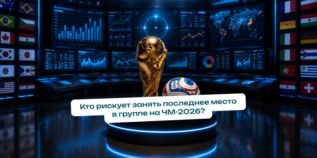 Кто рискует занять последнее место в группе на ЧМ-2026? Разбор линии букмекеров