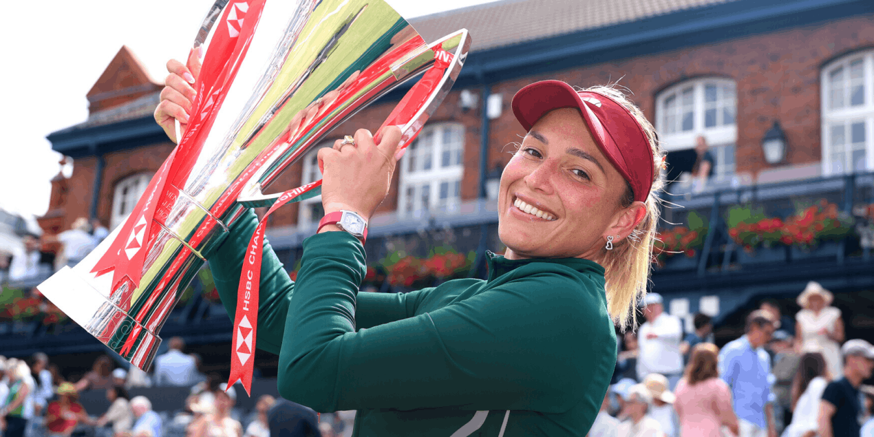 Векич вошла в историю WTA после триумфа в Лондоне — как победитель в роли лаки-лузера