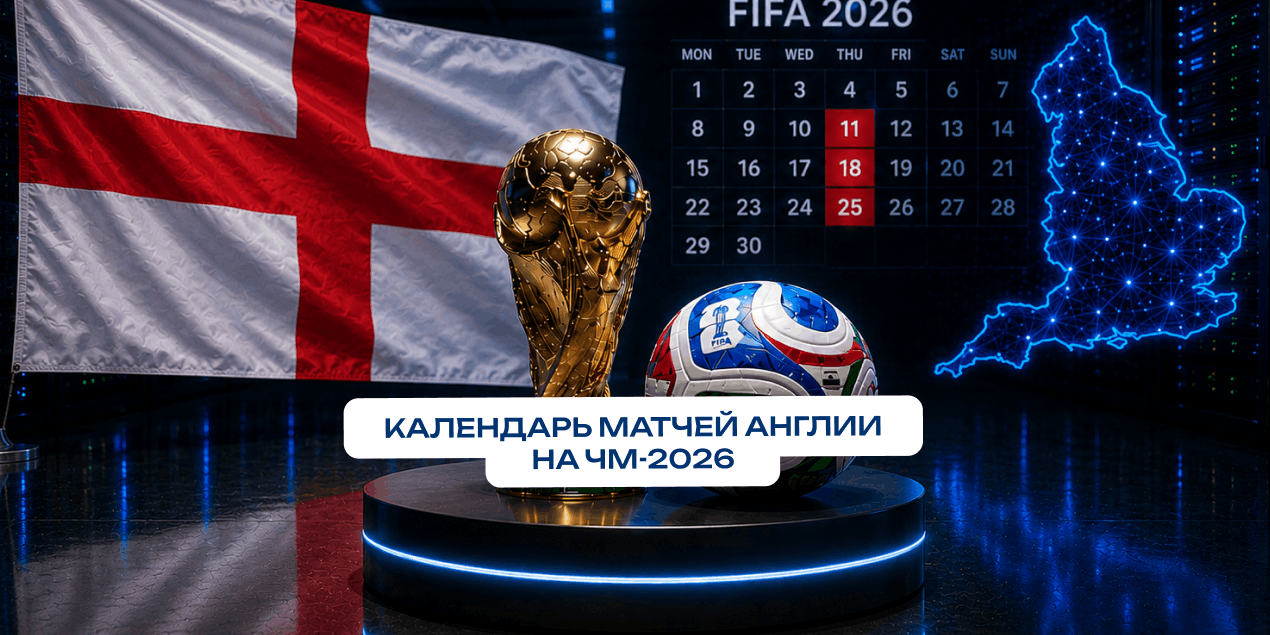 Календарь матчей сборной Англии на ЧМ-2026