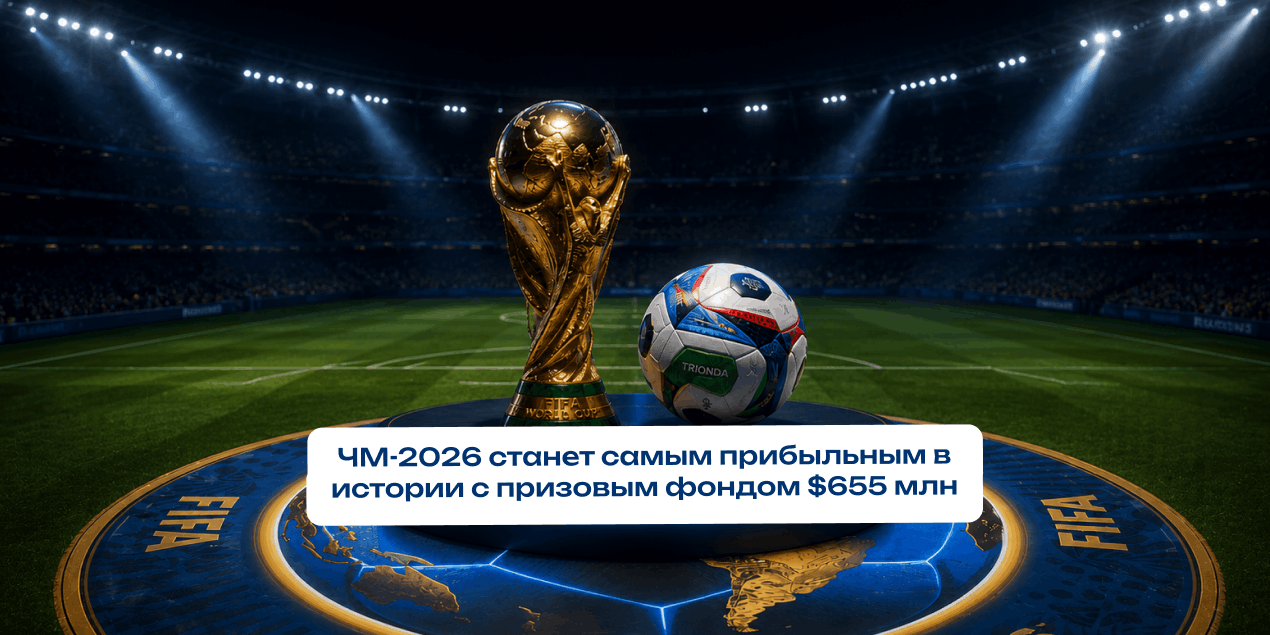 ЧМ-2026 станет самым прибыльным в истории: рекордные выплаты и $655 млн призового фонда