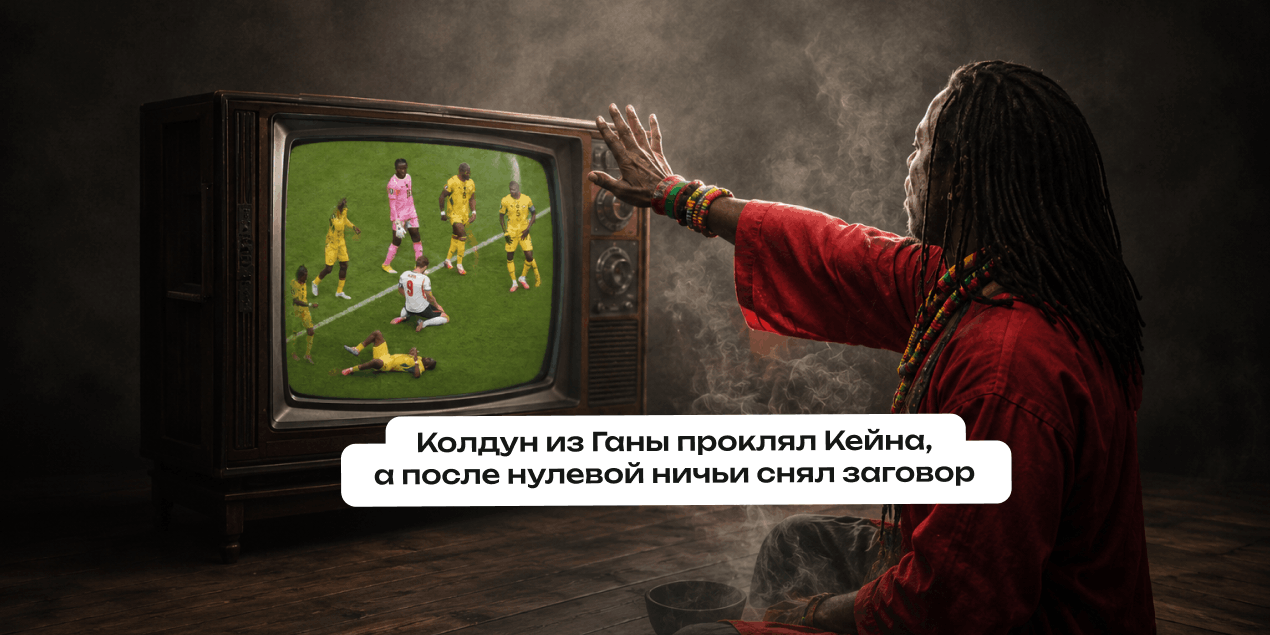 Колдун из Ганы проклял Кейна, а после нулевой ничьи снял заговор, чтобы тот мог забивать другим  на ЧМ-2026