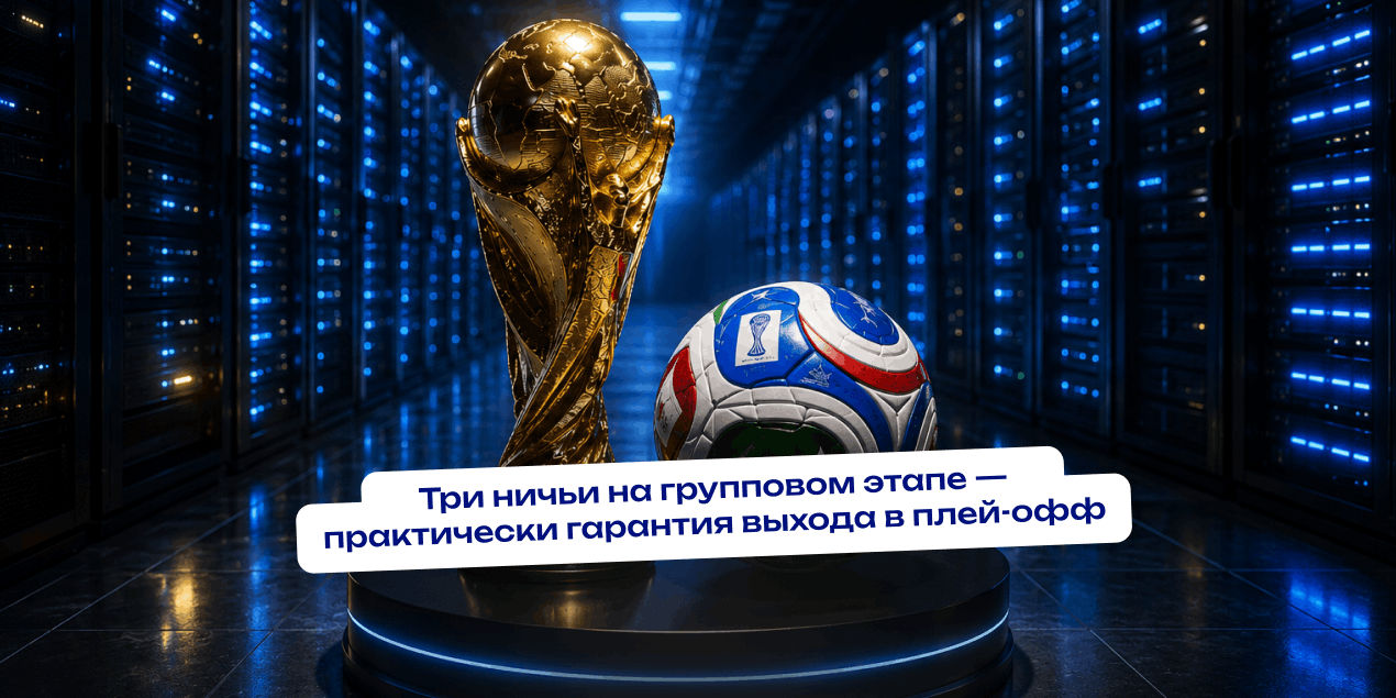 Три ничьи на групповом этапе — практически гарантия выхода в плей-офф