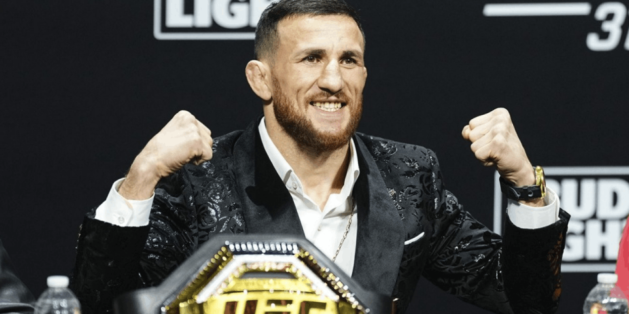 Мераб Двалишвили признан лучшим бойцом года по версии World MMA Awards