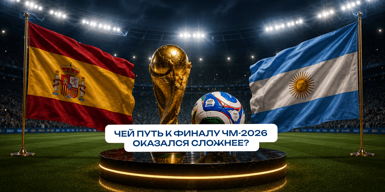 Испания против Аргентины: чей путь к финалу ЧМ-2026 оказался сложнее по рейтингу ФИФА
