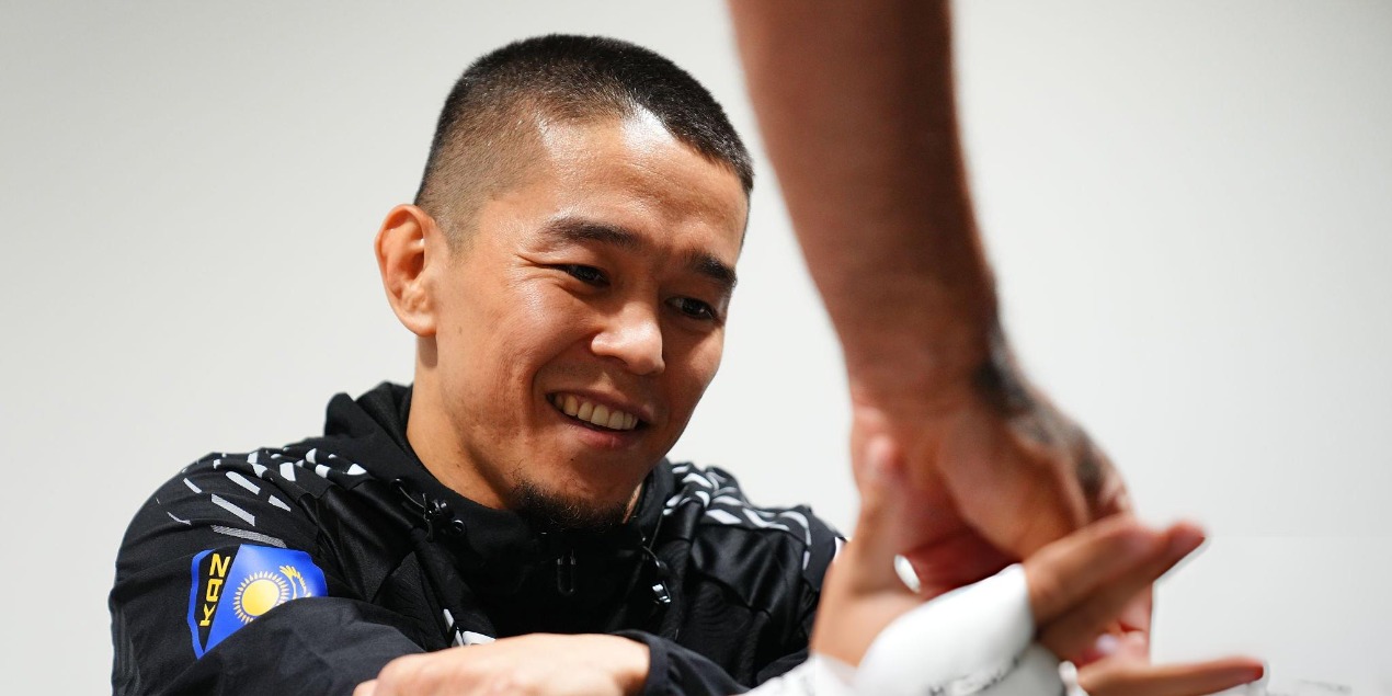 Асу Алмабаев поднялся на пятое место в рейтинге UFC после победы на турнире в Баку